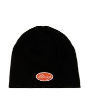 Load image into Gallery viewer, »script« skull beanie - black
