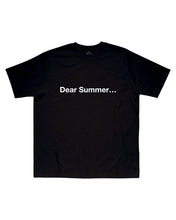 Load image into Gallery viewer, »dear summer« t-shirt - black
