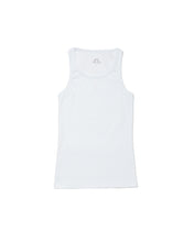 Load image into Gallery viewer, »césar« ribbed tank top - white/white
