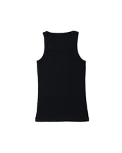 Load image into Gallery viewer, »césar« ribbed tank top - black/red
