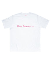 Load image into Gallery viewer, »dear summer« t-shirt - white
