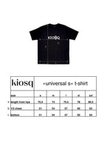 Load image into Gallery viewer, »universal s« t-shirt - black
