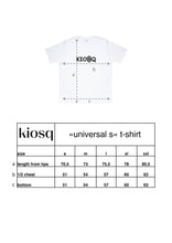 Load image into Gallery viewer, »universal s« t-shirt - white

