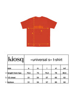 Load image into Gallery viewer, »universal s« t-shirt - red
