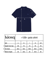 Load image into Gallery viewer, »129« polo shirt - navy
