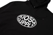 Load image into Gallery viewer, »ellipse« hooded - black
