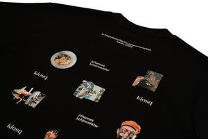 »collage« t-shirt w/ Johannes Schirrmeister